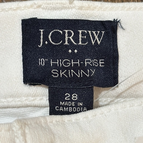 J.Crew 10” High-Rise Skinny Jeans NWT - Picture 4 of 13